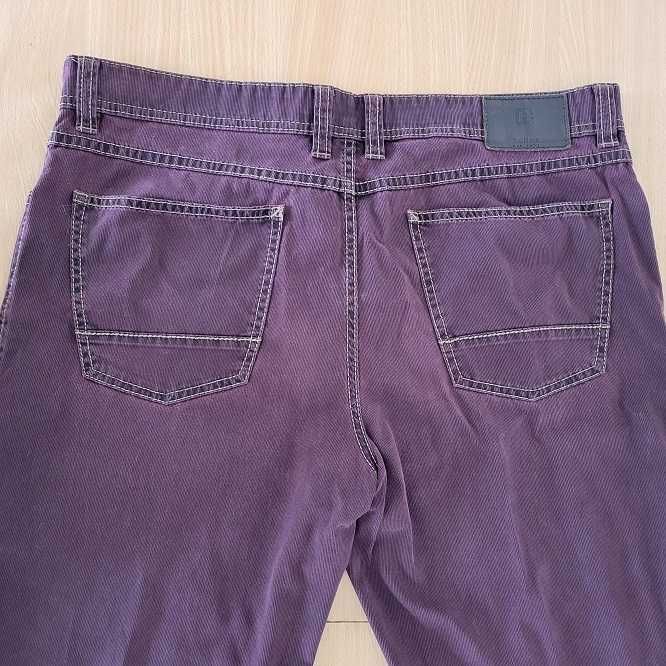 Blugi bărbați Hattric grena burgundy 36/32 L-XL 94cm