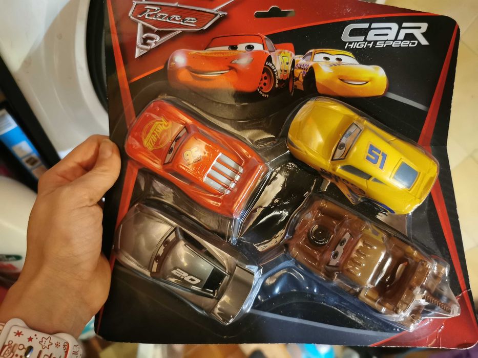 Комплект колички "Колите" Cars, писта с кола, комплект Paw patrol
