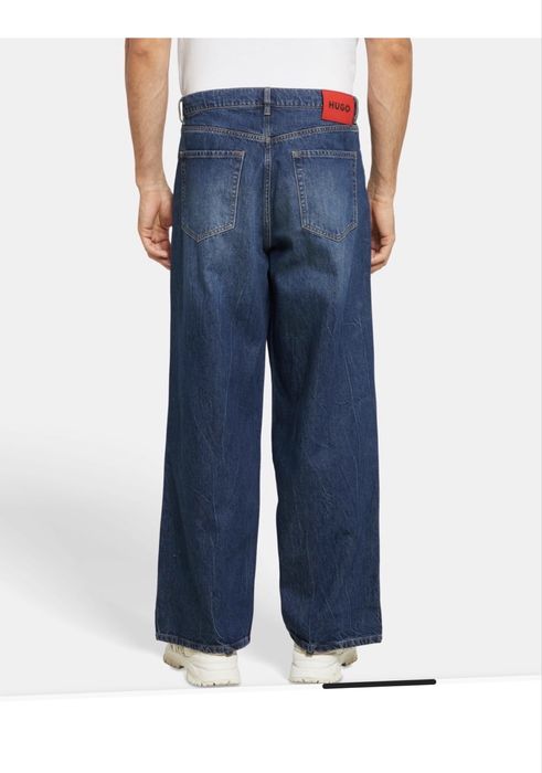 Широки мъжки дънки Hugo Boss