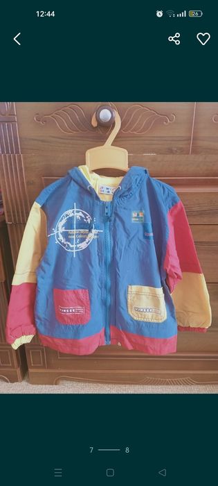 Детские куртки, пальто
