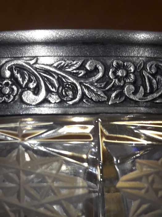 Конфетница СССР хрусталь Безупречные