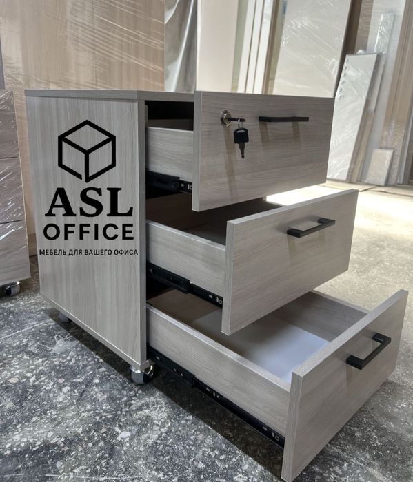 Тумба мобильная на заказ мебель Астана Столы Стеллажи Шкафы
