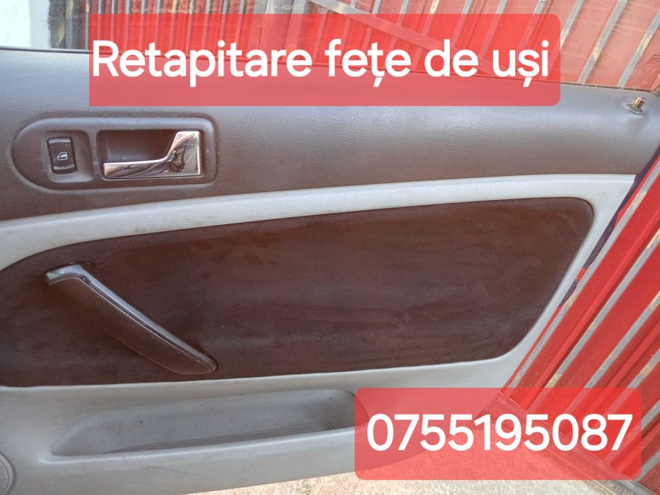 Retapitez plafoane si fete de uși
