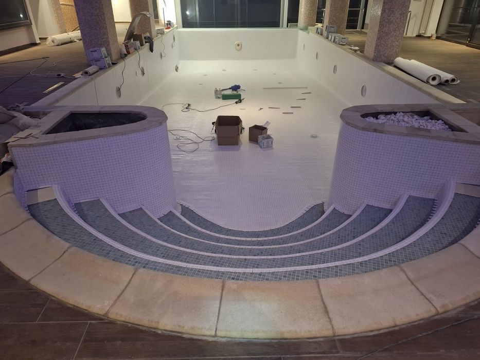 Montaj Liner PVC,Reparatii Piscine,