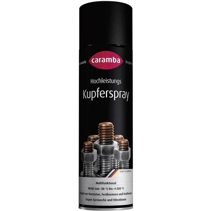 Spray vaselina cupru pentru ungere si protectie temperaturi ridicate Caramba 500ml 60268505