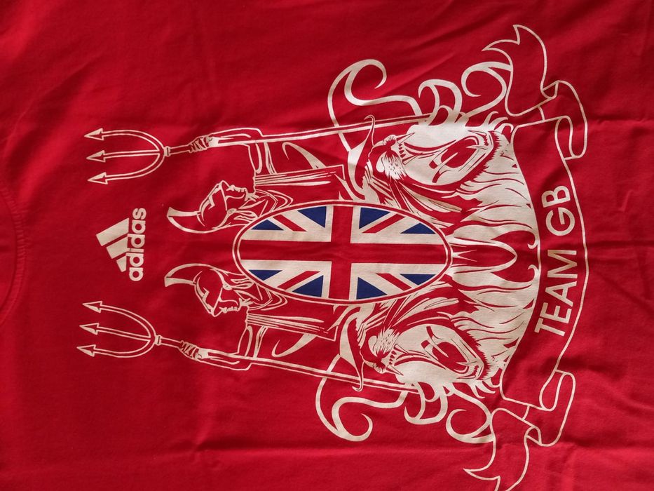 Оригинална тениска на Великобритания от Олимпийските игри,  Адидас, L