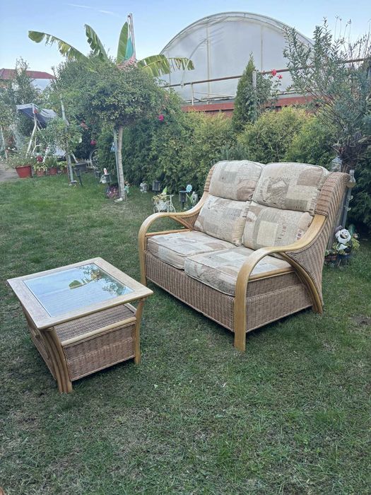 Комплект естествен ратан