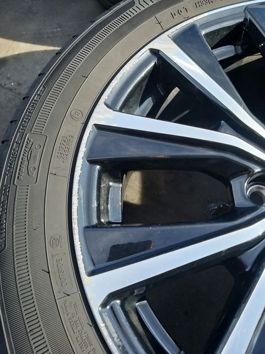 Set jante aliaj r17 cu anvelope vara good year 215/55r17 ford puma jk2 cf7 l1tc1007aa