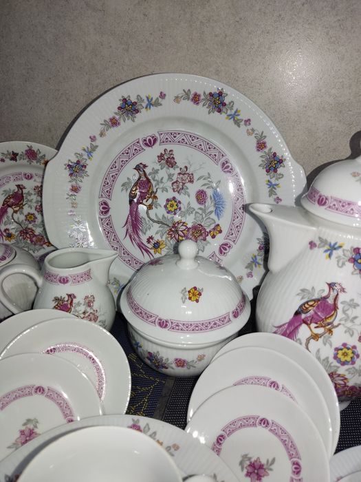 Сервиз чайный Павлины.ГДР