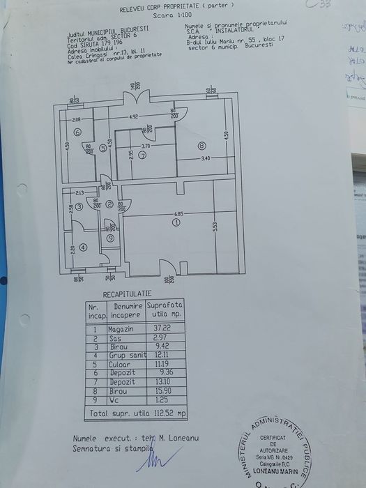 Inchiriez spatiu comercial-Crangasi