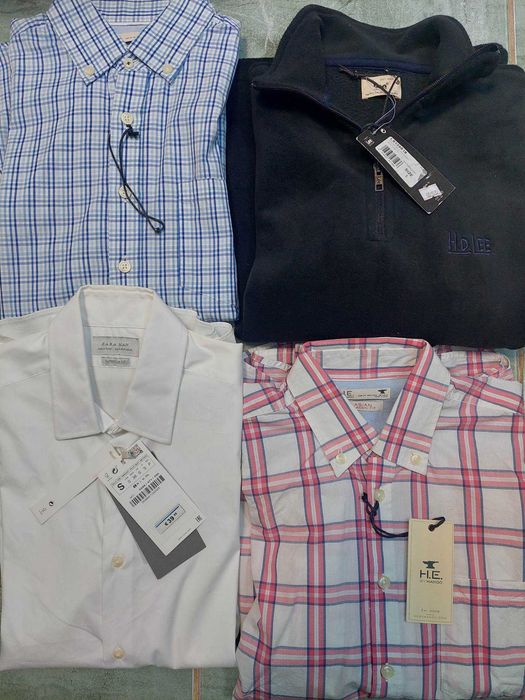 camasi barbati S Mango, Zara