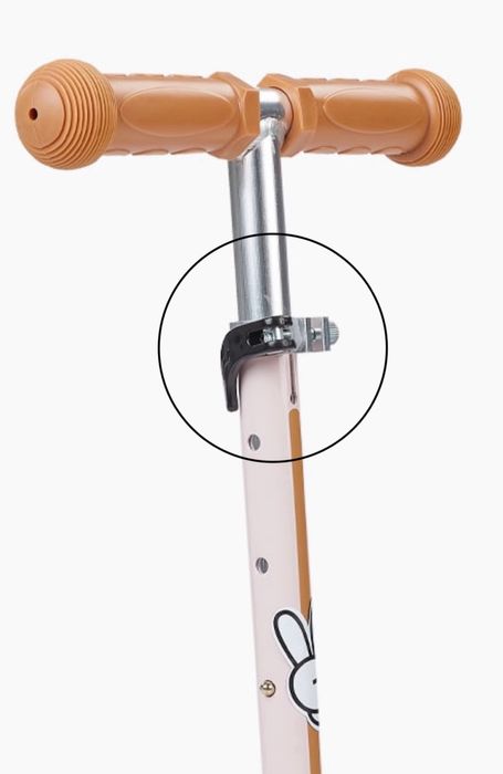 Самокат TORNADO Happy Baby розовый