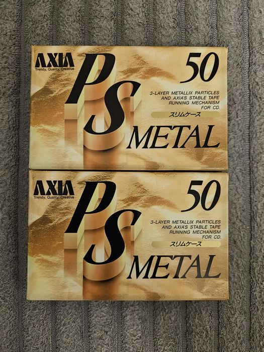 2 Casete Audio Axia Fuji PS50