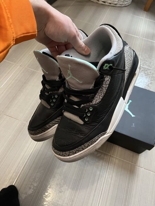 Jordan 3 green glow
