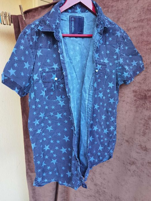 Мъжки ризи и жилетка- ххл, ххл, 3хл