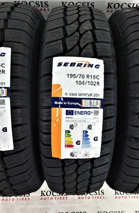 Anvelope noi iarna m+s 195 70 15C Sebring ( by Michelin )