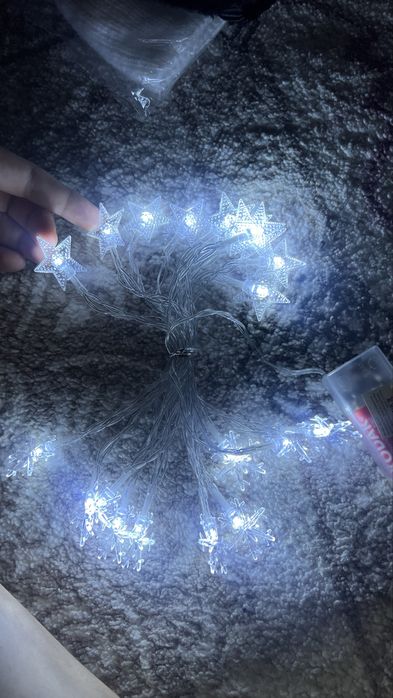 Гирлянда на батарейках (без батареек)