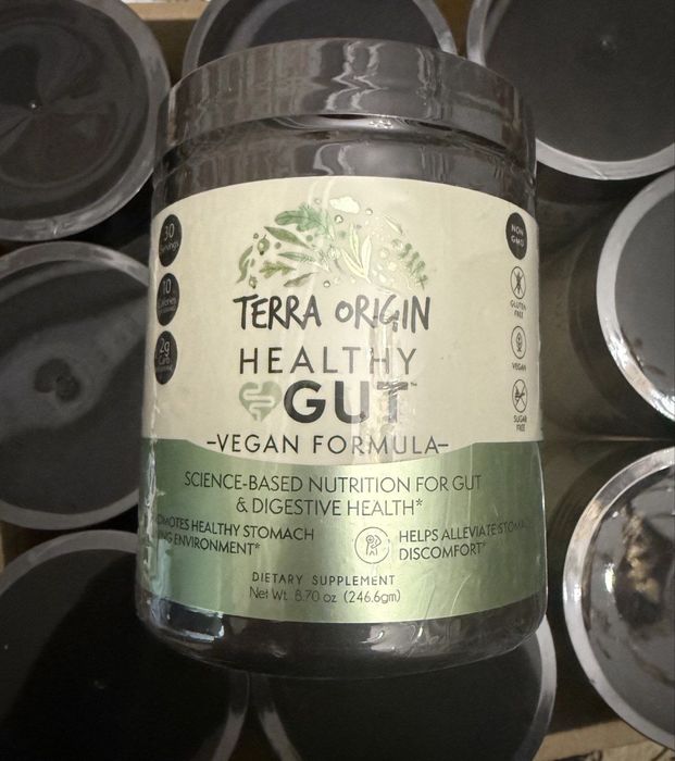 TERRA ORIGIN HEALTHY GUT Vegan formula 246.6gr