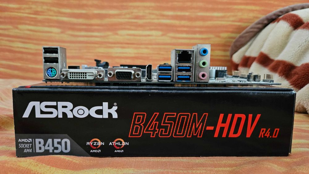 Placa de baza Asrock B450m-HDV R4.0