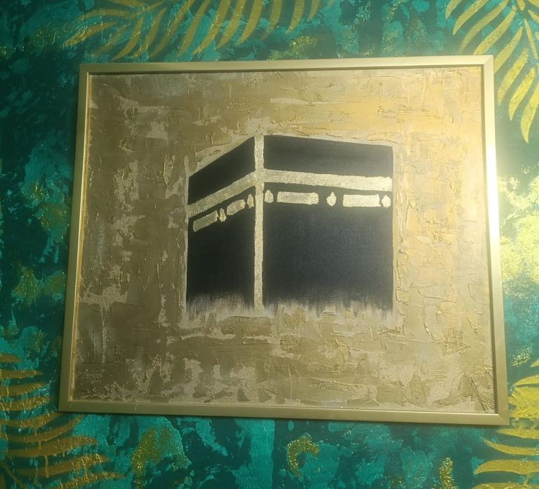 Картина холст на картоне