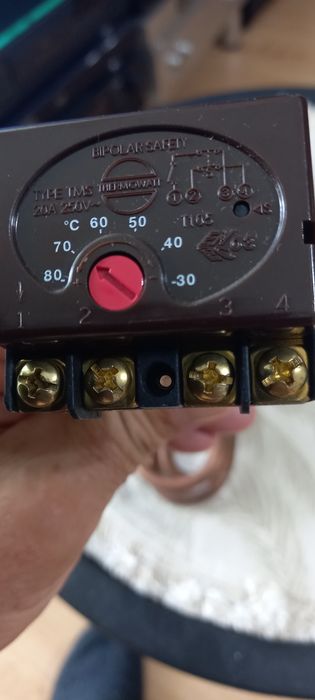 Чисто нов нагревател  3000w и италианско реле за бойлер