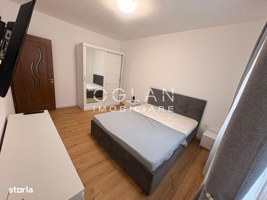 Apartament 3 cam. balcon, mobilat/utilat – Rahovei,  COMISION 0%