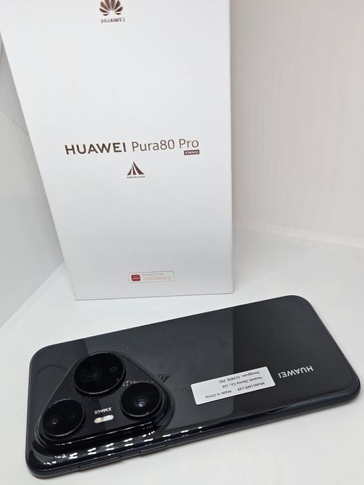 ГАРАНЦИЯ НОВ Huawei Pura 80 Pro 512Gb/12Ram Black ЗАКУПЕН - 14.09.2026