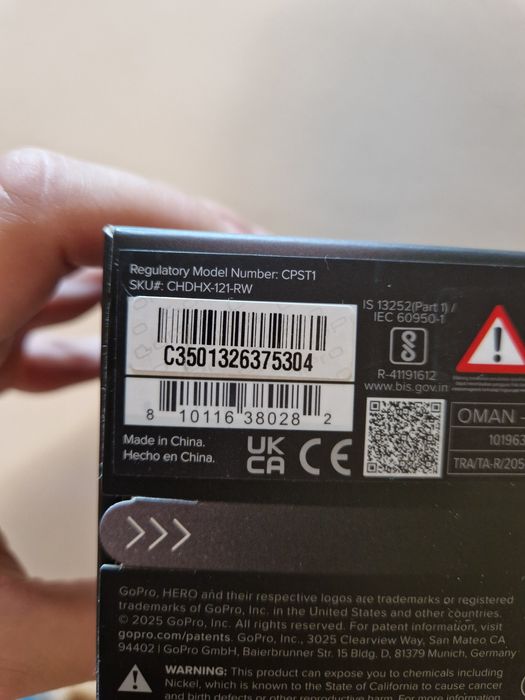 GoPro Hero 12 black, nou, sigilat