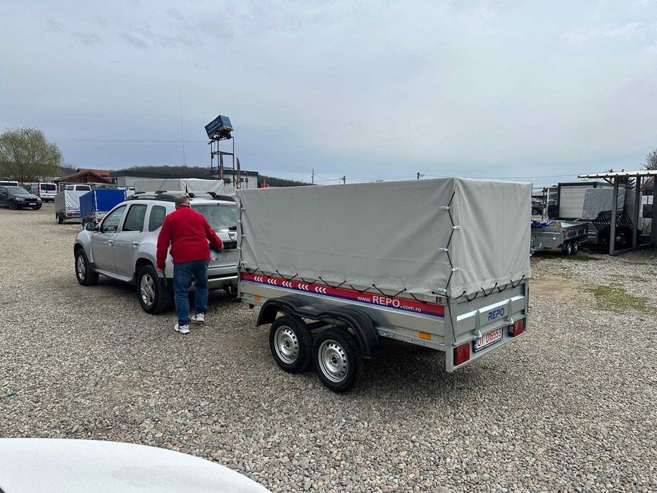 REPO Remorca auto 750 kg posibilitate prelata RAR Cadou