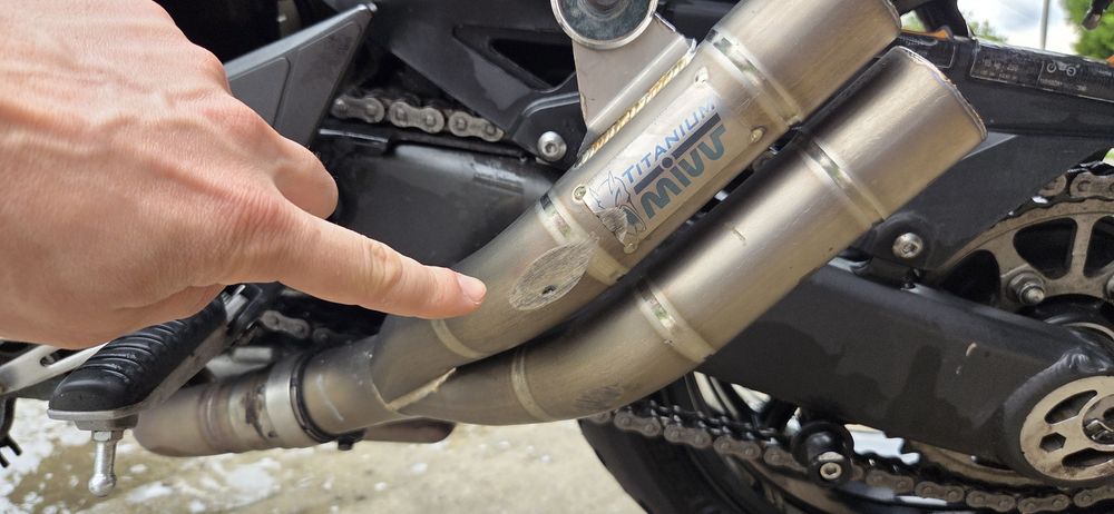 Mivv Double Gun TITANIUM Z1000/ZZR1400