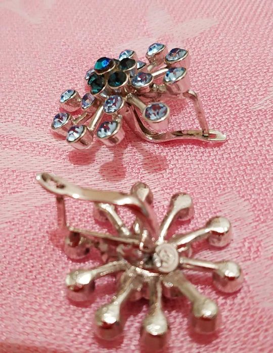 Снежинки с родиевым покрытием