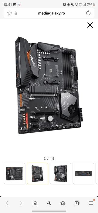 Placa de baza GIGABYTE AORUS X570 Elite