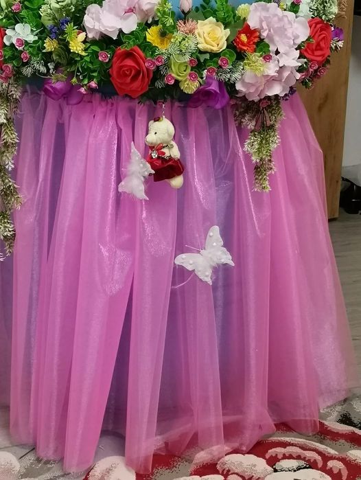 Aranjament botez/ aranjament cristelnita