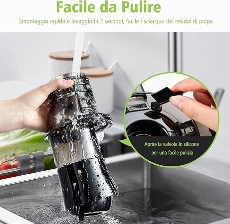 ПромоЦена!Бавна Сокоизстисквачка AOBOSI за студено песоване