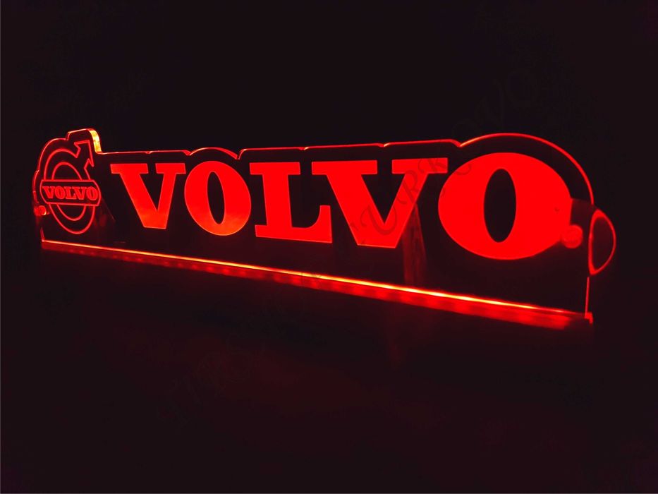 Светещи Лазерно Гравирани Табели за Камиони 12V или 24V SCANIA MAN DAF