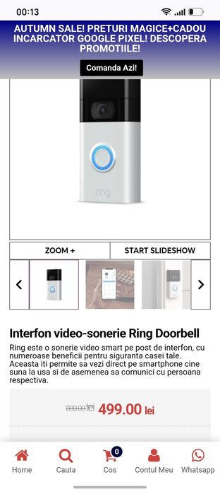 Sonerie video Ring Gen2