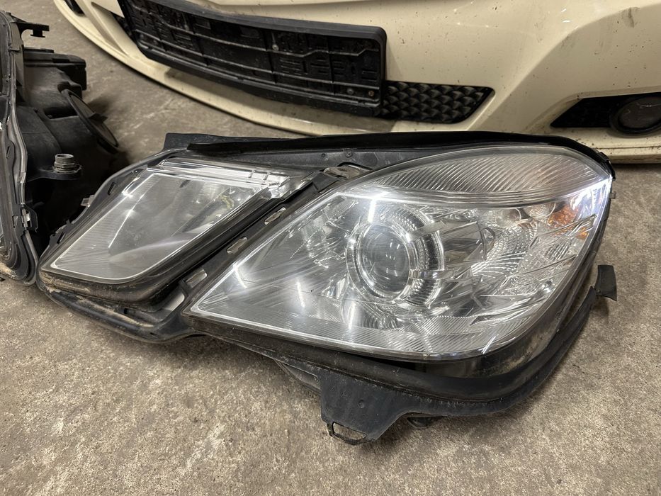 Предна броня,фарове,калници за Mercedes E-class