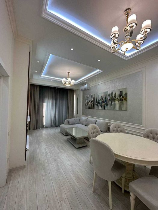 Сдается новая квартира ЖК Гарденс с видом на Бульвард .