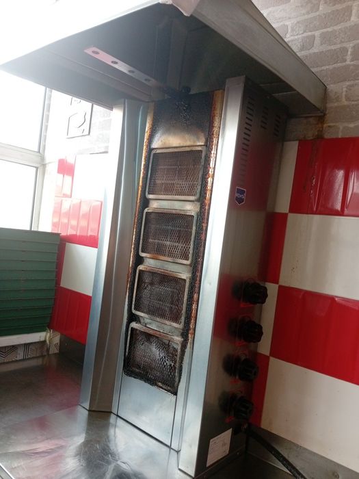 газовый гриль для донера