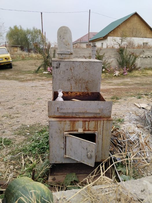 Печь для отопления, газ, твердое топливо