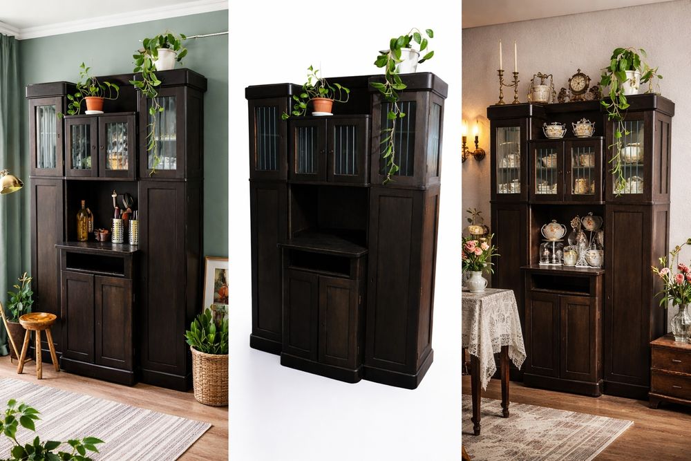 Эффектный массивный буфет Сталинской эпохи