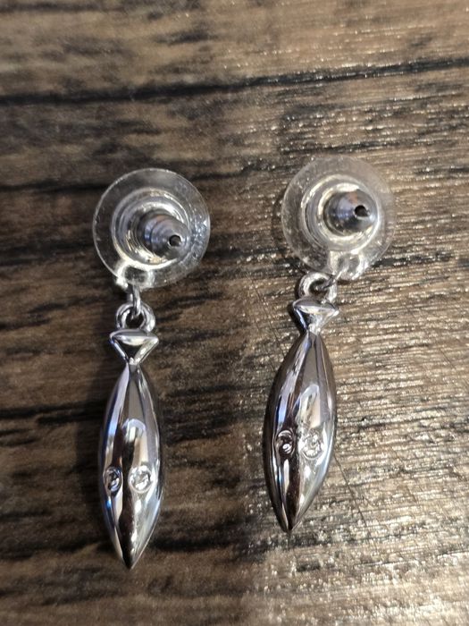 Swarovski оригинални дамски висящи обеци
