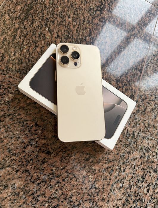 iPhone 16 Pro Max Gold Impecabil