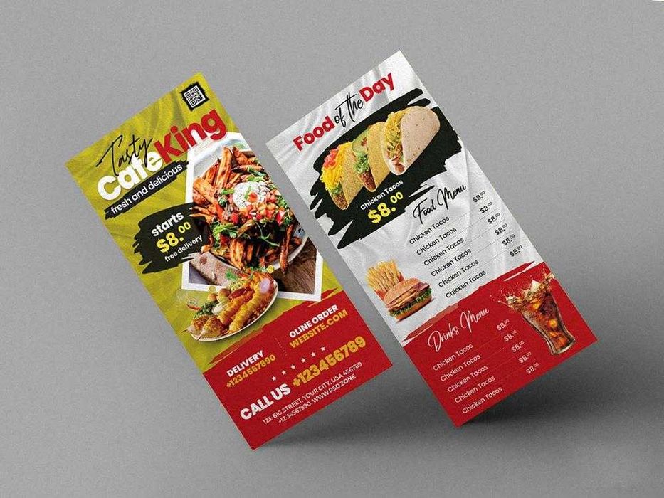 Flayer — do'kon ochilishi reklamasi, tez va sifatli