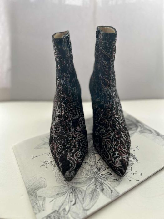 Боти Pinko, текстил и естествена кожа