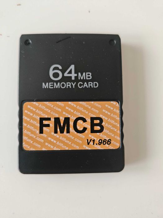 Карта Free Mc Boot FreeMcBoot + флашка с качени игри PS2 Playstation 2