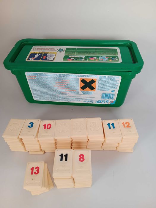 Joc Rummy Remi Original, Vechi anii 90, se vand doar piesele (Complet)