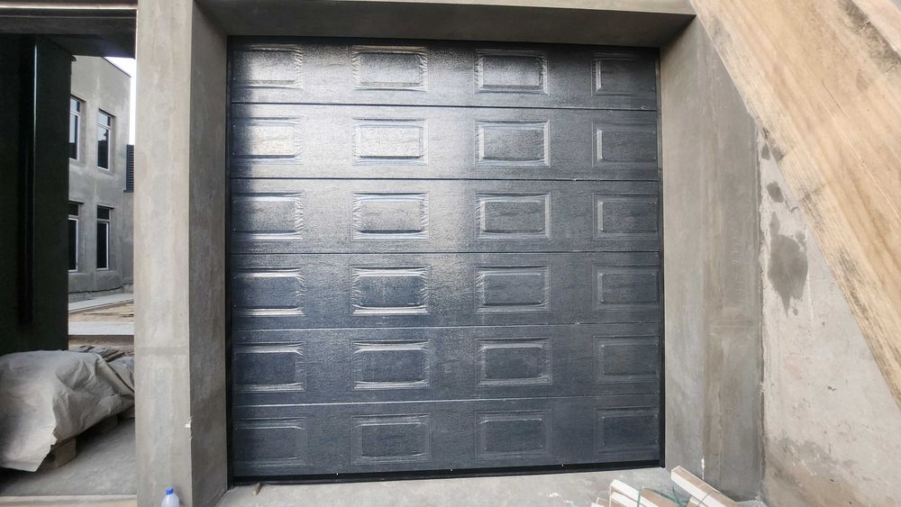 Электрические автоворота, секционные ворота.