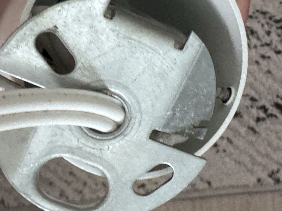 Висяща лампа пура бял цвят 2 броя