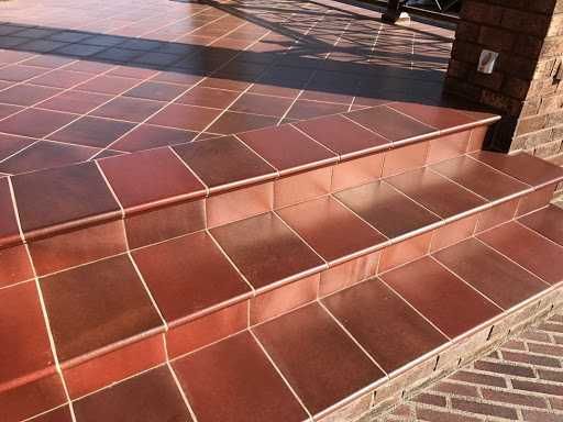 Клинкерные ступени и напольная плитка, клинкер Германия